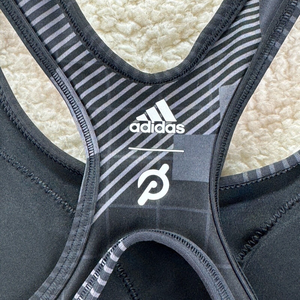 Adidas Peloton Digi Motion Heat RDY Believe This Bra Women Medium Sport Running - Picture 4 of 11